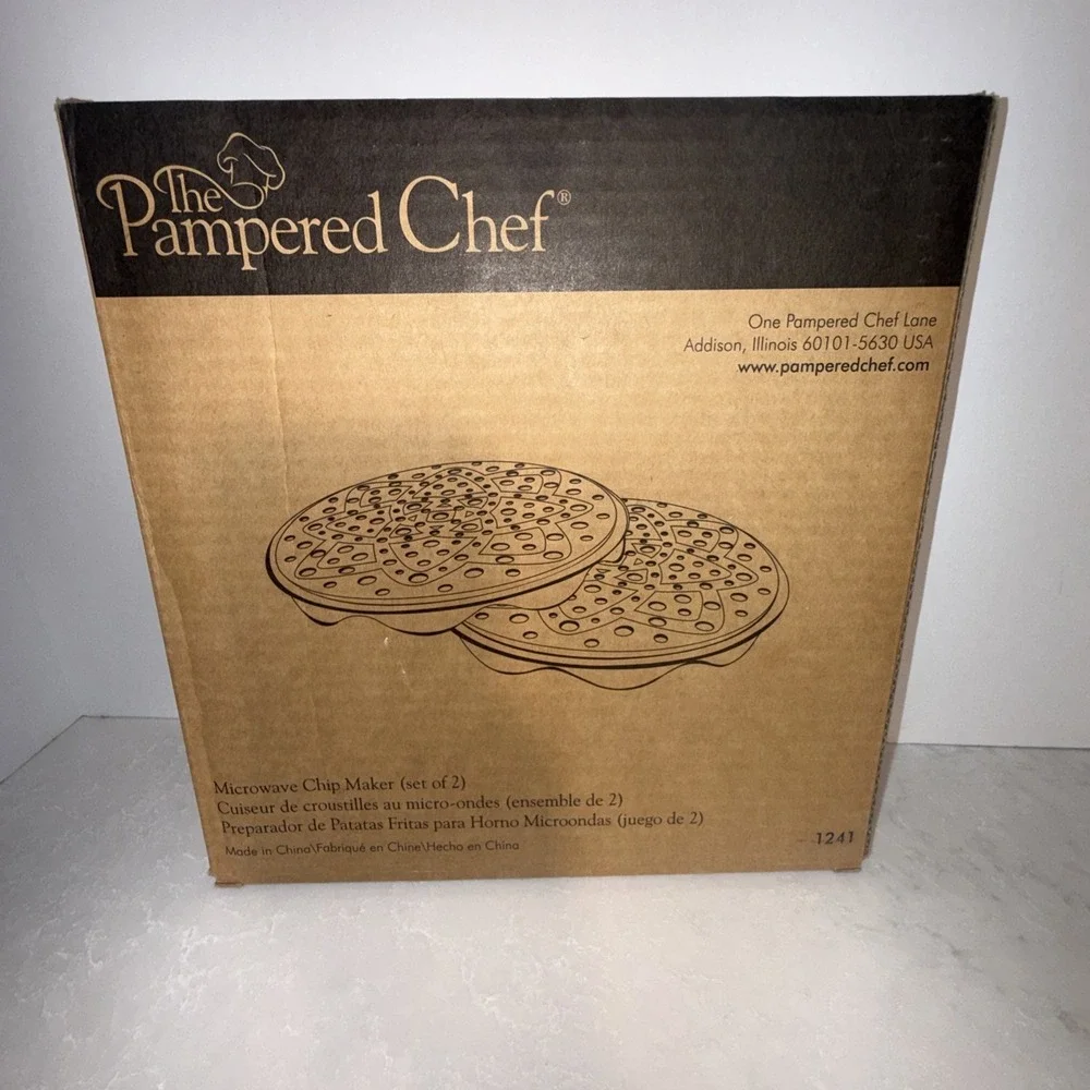 The Pampered Chef Microwave Potato Chip Maker, #1241